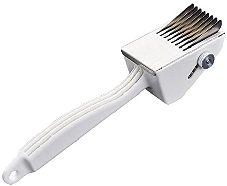 Keptfeet Inteneritore di Pollo | Affettatore per affettare in Acciaio Inossidabile per Taglio della Carne - Utensili da Cucina multifunzionali profondità Regolabile per marinata Barbecue