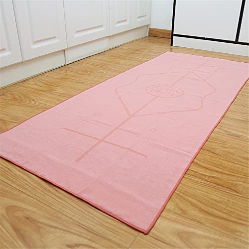 Morbuy Mikrofaser Hot Yoga Handtuch, Yoga Mat 185x63cm rutschfest Fitnesstuch Weich Atmungsaktiv Antirutsch Yogatuch Gilt für Fitness Ausbildung