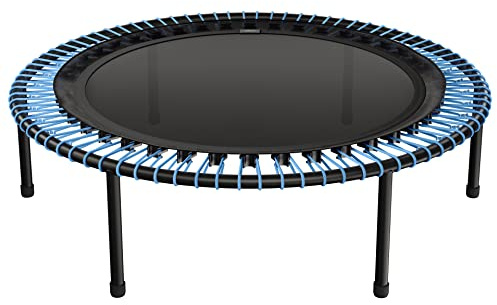 bellicon Mini Trampolin | Seilring-Federung bis 120 kg | Indoor Fitness Trampolin für Erwachsene | Schraubbeine