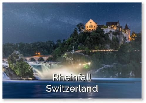 Kühlschrankmagnet Rheinfall in Schaffhausen Design 1