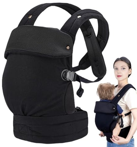 Ruwshuuk trage-Hüftsitz, ergonomische trage, Ergonomischer Tragegurt für er, Hüfttrage vorne und hinten für Mädchen, Familienfreunde