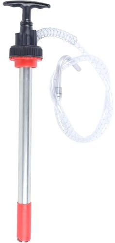Manual Downstroke Oil Pump,Portable Liquid Transfer Pump for Fuel Removal, Push Suction Pump Extractor for 5 Gallon(20L) Fluid Transfer Pump