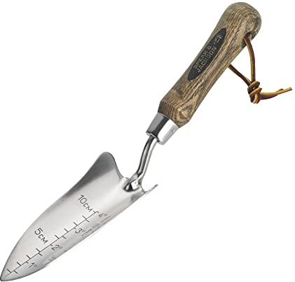 Spear & Jackson 5080TT Traditional Stainless Steel Transplanting Trowel, Blue