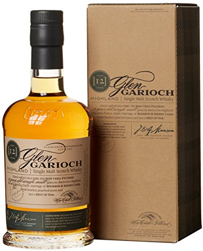 Glen Garioch 12 Jahre | Single Malt Scotch Whisky | gereift in nordamerikanischen Bourbon-Fässern und spanischen Sherry-Fässern | 48% Vol | 700ml Einzelflasche