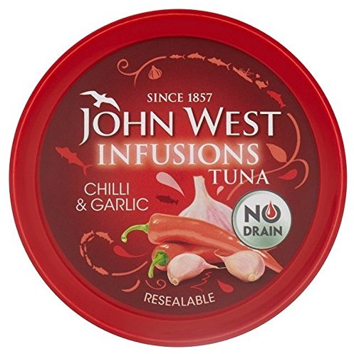 John West Tuna Infusions Chilli & Garlic 80g - Pack of 2