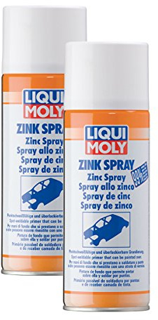 2x LIQUI MOLY 1540 Zink Spray LackPflege Korrosionsschutz Zinc Lackierung 400ml