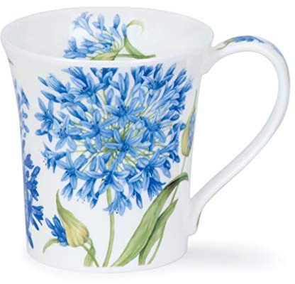 Dunoon Fine Bone China Flora Range – Fabricado en Inglaterra (Agapanthus)