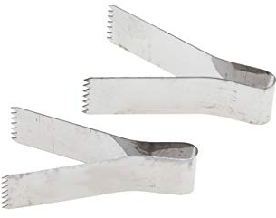 Tredoni 2 Stück | 6cm Gebäck Zange - Maamul Plätzchen Hersteller & Service - Teig Schaber Presse