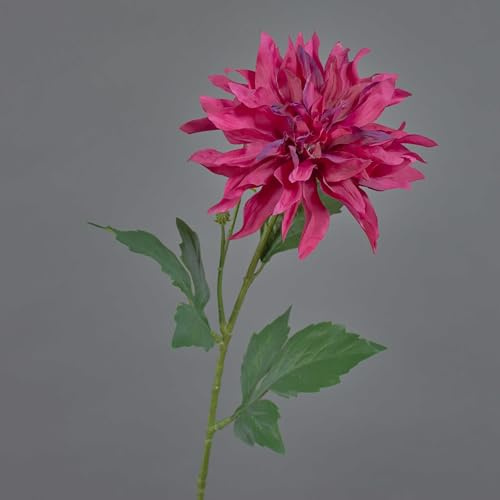 artplants.de Künstliche Blume Dahlie Cinthia, pink, 60cm - Textilblume Dahlia