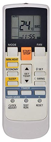 Télécommande pour Climatiseur – Remplacement de Télécommande AC, Télécommande Universelle Intelligente, Remplacement pour Climatiseur, Idéale pour Télécom