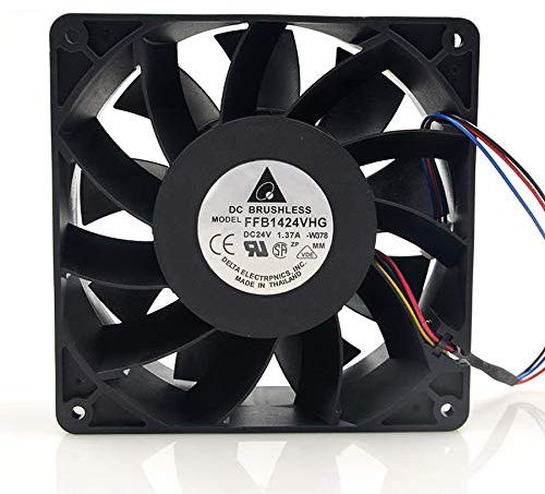 cooling fan DELTA FFB1424VHG,Server Cooler Fan DELTA FFB1424VHG DC 24V 1.37A, Computer Case Industrial Cooling Fan for 140x140x50mm