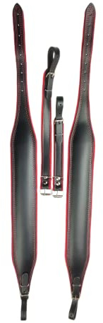 ProLine 7cm Akkordeon Schulterriemen Leder