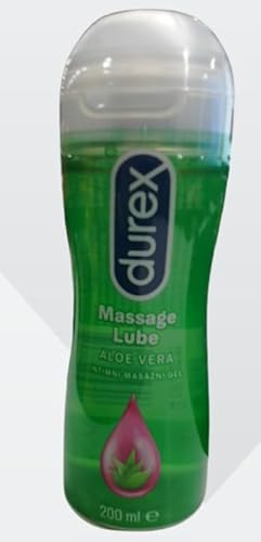 Durex Play Massage-Gleitgel, Transparent, 200 ml