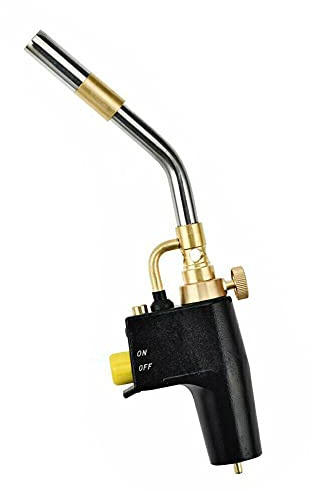 KKnoon Portable High Heat Welding Plumbing Torches Gas Soldering Plumbing Blow Torch Soldering Instant Professional Brazing Torch