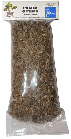 Ulisse BonsaiPro Pumex Optima tvättad och torkad pimpsten, bonsai jord färdig att användas för alla typer av växter, medelstor