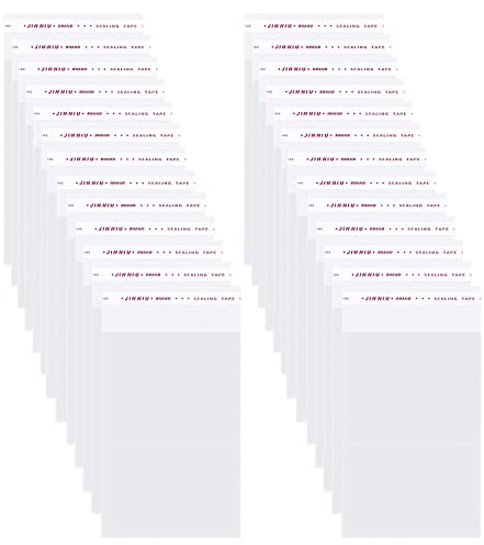 Klare Zellophanbeutel 100 Stück kleine Zellophantüten, wiederverschließbare durchsichtige Zellophantüten, selbstklebende kleine Süßigkeitstüten für Kekse, Süßigkeiten, Schmuck (9x14cm/3.5x5.5inch)