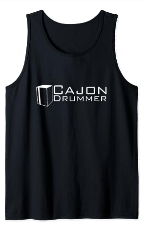 Cajon Drummer Geschenk Tank Top