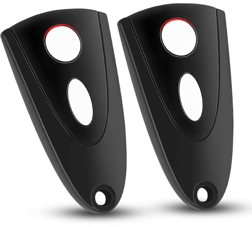 pepape 2 Pack 433.92MHz Garage Opener Remote Control Replacement for Novoferm Novotron 502 MAX43-2 512 MIX43-2 Handheld Transmitter