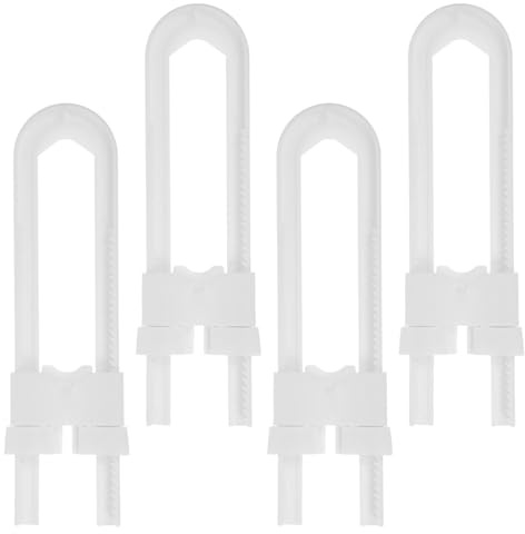Vaguelly 4st Formade Skåpluckelås För Barnsäkerhet Justerbara Och Hållbara Lås För Köksskåp Och Lådor Barnskyddande Lösning Material Diskret Design För Hemmet