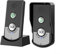 Interphone vocal 2 voies sans fil bidirectionnel pour intérieur et extérieur Noir