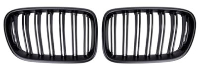Viviance Auto Frontschürze Kühlergrill Gitter kompatibel mit BMW X3 F25 2011-2013 - Mattschwarz