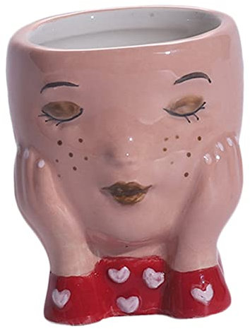 Sosoport Vaso Per Fiori in Ceramica in Stile Nordico Porta Piante Da Esterno Per Decorazioni Da Giardino Vaso Per Bonsai