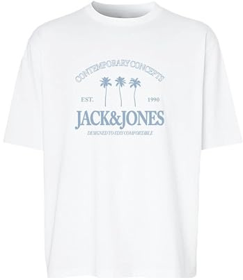 JACK & JONES Jornantucket Tee SS CN FST Jornantucket T-Shirt SS CN FST Homme (Lot de 1)