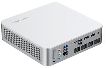 MINISFORUM M1-1295 Mini PC, Core i9-12950HX (16 núcleos, 24 subprocesos hasta 5,0 GHz) y gráficos UHD, 32 GB DDR4/1 TB PCIe 4.0 SSD, 4K con HDMI/DP/USB-C, 2.5G RJ45, USB 2.0, USB 3.2, Wi-Fi 6E, BT5.2