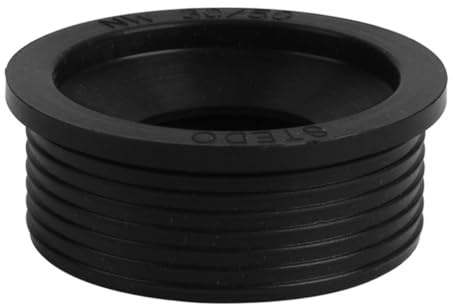 Gurtt Manchon en caoutchouc pour tube de siphon de 30 mm à 50 mm avec joint d'étanchéité flexible en silicone, utilisé comme accessoire de raccordement pour tuyau d'évacuation d'évier.