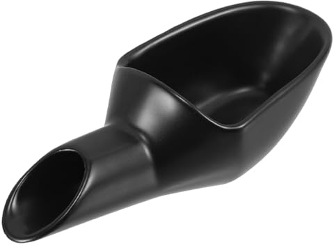 DECORNIJIA Cuillère Doseuse à Café en Céramique 20 G Pelle Intégrée, Accessoire pour Grains de Café Foncés, Mesure Précise pour Expresso et Thé, Outil Cuisine Polyvalent pour Préparation