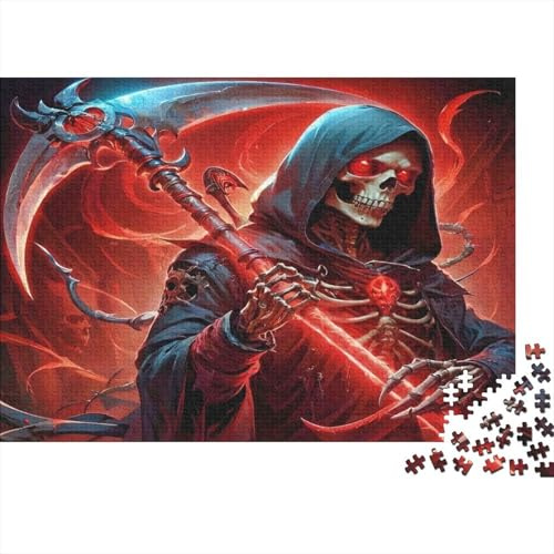 Faucille de la Mort Puzzle 1000 Pièces avec Clic Parfait,Puzzle Adulte Ultra Difficult Puzzle pour Un Jeu De Puzzle De Fête, pour Les Amateurs D'énigmes 70x50cm/1000pcs