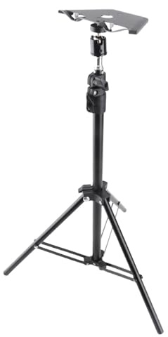 AMONIDA Kit Supporto Treppiede Satellitare Rettangolare Telescopico per Ricezione Stabile del Segnale da Campeggio