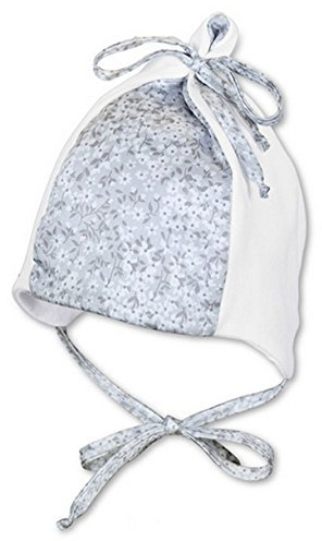 Sterntaler Jerseymütze Mädchen Babymütze Taufe weiss mit UV 50+ 1401450-45