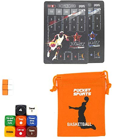 Basketball Pocket Sports Game, Orange, Taille unique