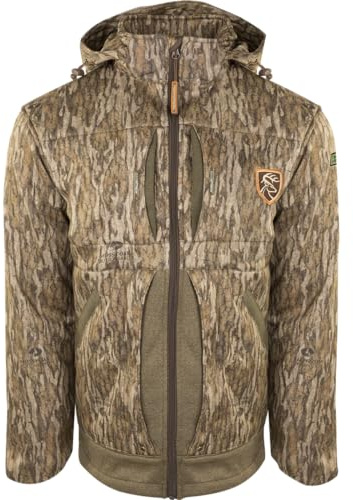Drake Waterfowl Stand Hunter's Endurance Jacket with Agion Active XL Mossy Oak Bottomland Medium (DNT3010-006-2)