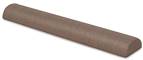 Spatium Palettenkissen Set abnehmbar Bezug wasserdicht Kaltschaum Palettenauflage Palettenpolster Palettenmöbel (Braun Kopfstütze 10x120cm)