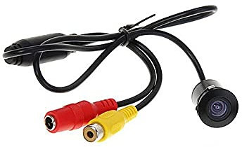 Gloriashoponline TELECAMERA A FORMA SENSORE PARCHEGGIO MINI CAMERA PER KIT RETROMARCIA AUTO