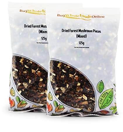 Dried Forest Mushroom Pieces (Mixed) 250g (BWFO)