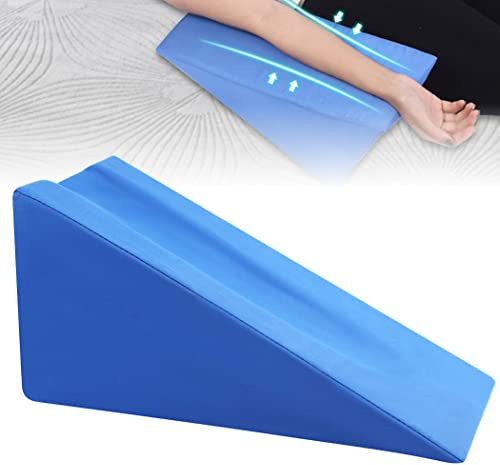 YOFAPA Oreiller triangulaire pour bras - Coussin triangulaire lavable en éponge - Support amovible pour bras de sommeil