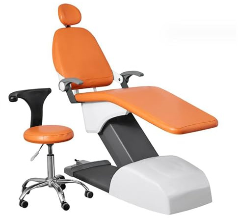 Housse de siège de Fauteuil Dentaire,Ensemble Fauteuil Dentaire 1 jeu de 4 pièces, pour fauteuil dentaire,siège,appui-tête, fauteuil de tatouage et protecteur de lit hydraulique Équipement de dentiste