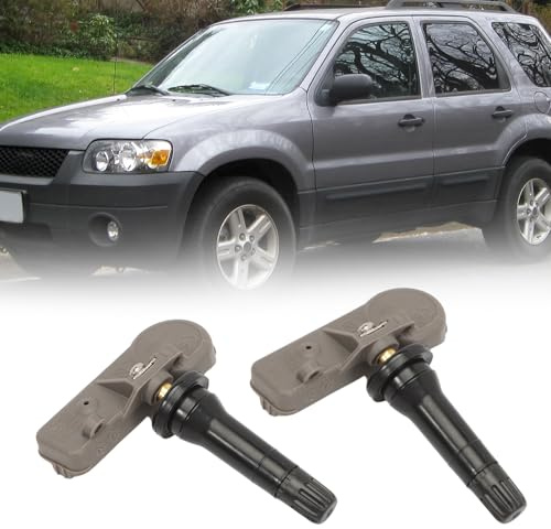 AUROLYNNE Sistema de monitor de presión de neumáticos para Transit Tourneo BB5T-1A180-BA BB5T-1A150-BA, 4 unidades