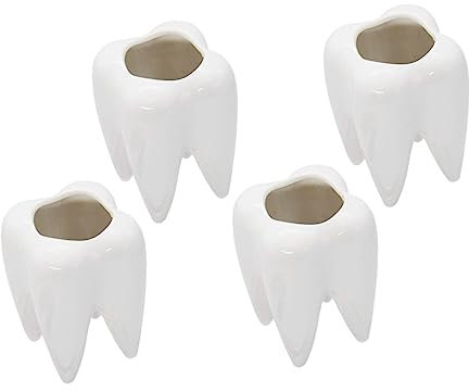 KONTONTY 4piezas Macetas Decorativas De Cerámica Forma De para Suculentas y Decoración del