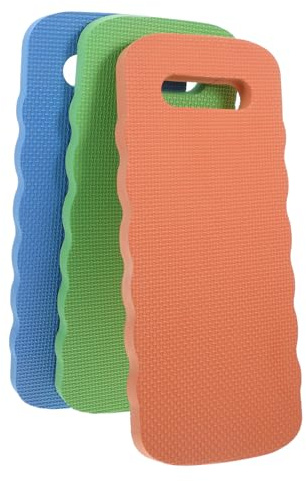 Levemolo Lot De 3 Coussins De Jardinage Confortables en Mousse Eva 40x18x2 Cm, Tapis d'exercice Souple pour Genoux, Adapté pour Jardinage, Plomberie Et Entretien Ménager