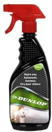 Hydro Wax Cire Auto 500ml DUNLOP - Protection & Brillance Longue Durée, Application Facile, Entretien Quotidien Carrosserie
