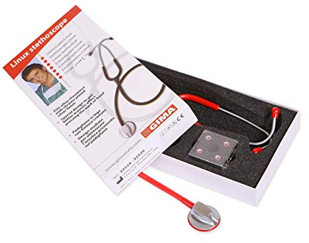 Gima 32529 Stetoscopio Linux, Rosso