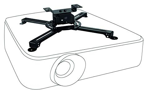 celexon Soporte de Techo inclinable Negro Multicel 1000 Pro - 10cm de Distancia del Techo - hasta 15kg