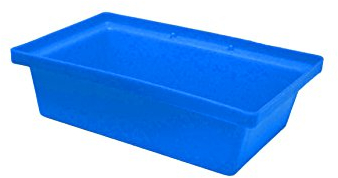 kaiserkraft | PE-Kleingebinde- und Palettenwanne | LxBxH 600 x 400 x 170 mm | Auffangvolumen 20 l | ohne Gitterrost