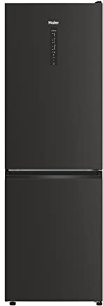 Haier 2D 60 SERIE 3 HDW3618DNPB Kühl-Gefrier-Kombination/Total No Frost/Smart hON-App/HumidityZone/XXL Nutzinhalt/Leise nur 36 db(A) / Schwarz
