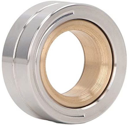 Magnetringe Fidget Toy, Drehbar Angstringe aus Metall für Damen Herren, Fidget Ringe für Angst für Frauen, Angstabbau Magnetischer Spinner-Ring Spinners Zappelspielzeug