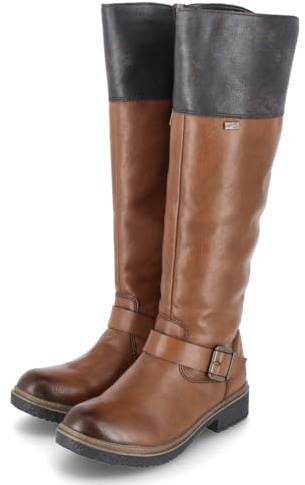Rieker dam Z5092 högskaftsstövlar, brun, 38 EU, BRUN, 38 EU